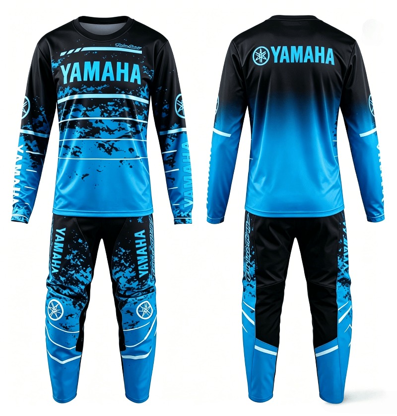 Motorcycle Gear For Summer - Summer Yamaha Fashion Trend Graffiti Series