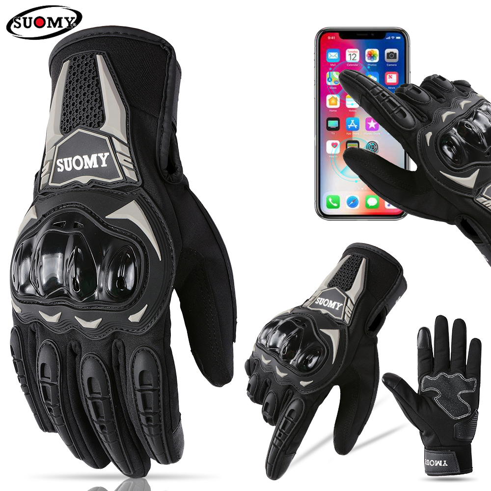 Motorcycle Gear Fox - Suomy Winter Waterproof Guantes Moto Motorcycle
