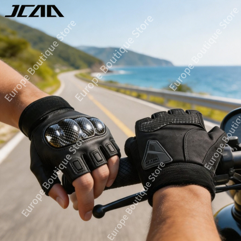 Motorcycle Gear For Summer - 2026 NEW Summer Half Finger Motorcycle