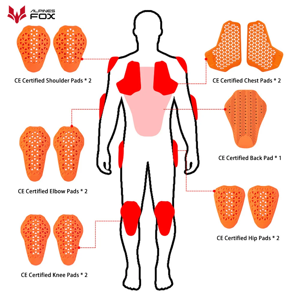 Universal Built-In Protective  - Motorcycle Gear Fox avis et prix