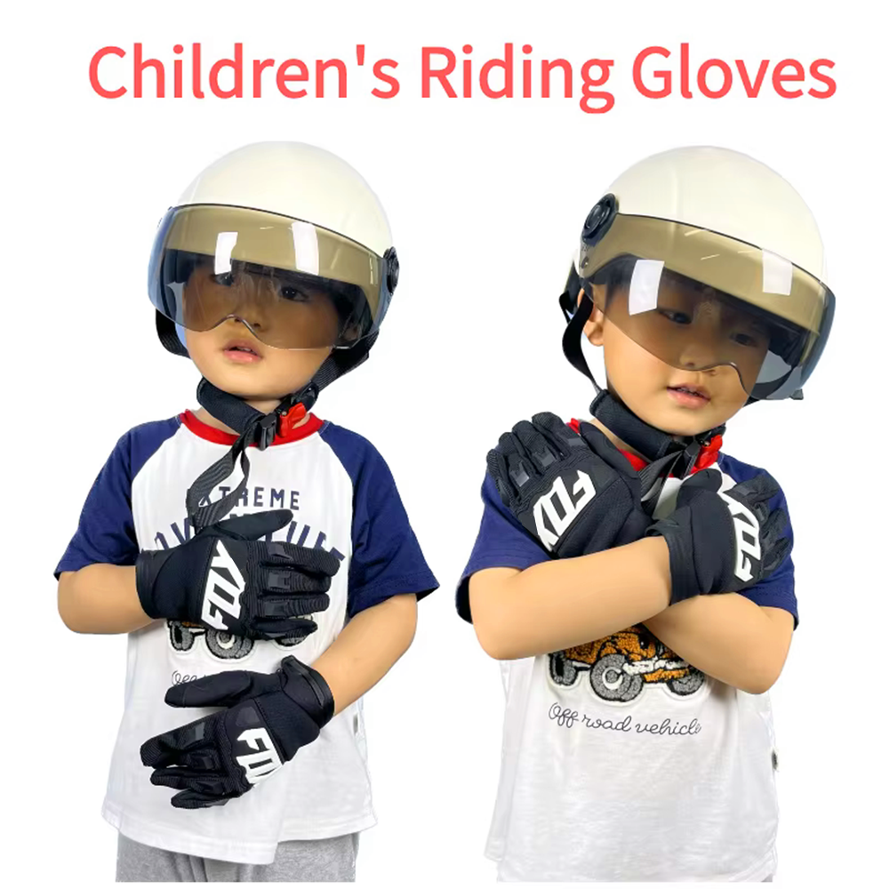 2026 Kids Riding Gloves Kids M - Motorcycle Gear Full Set avis et prix
