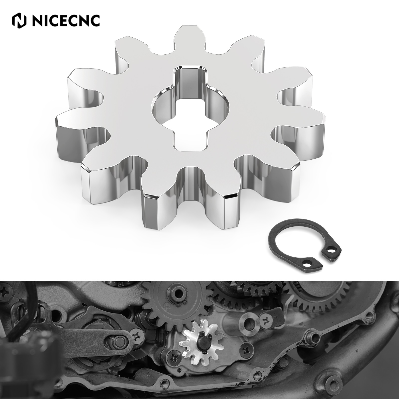 NICECNC For 2024 Suzuki DR-Z40 - Motorcycle Gear Ratings avis et prix