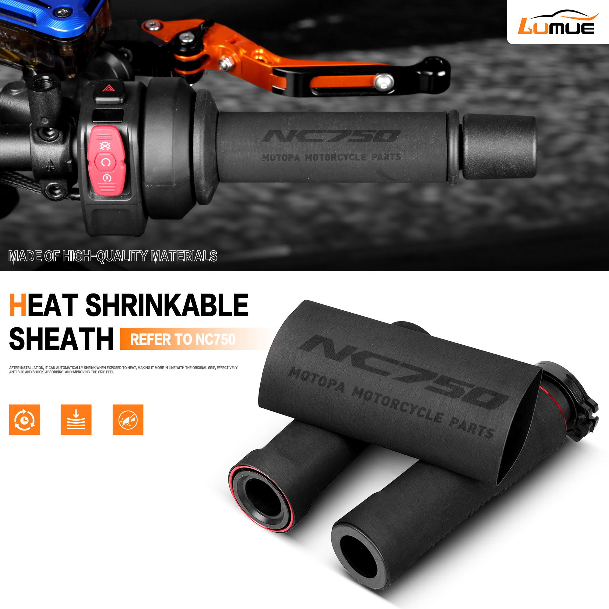 Motorcycle Accessories No-slip - Handlebar Grip Heated avis et prix