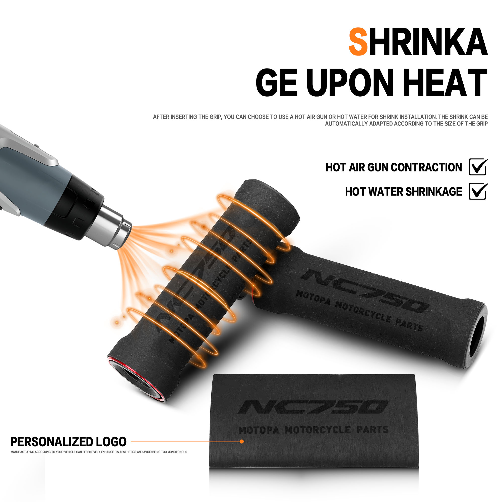 Motorcycle Accessories No-slip - Handlebar Grip Heated avis et prix