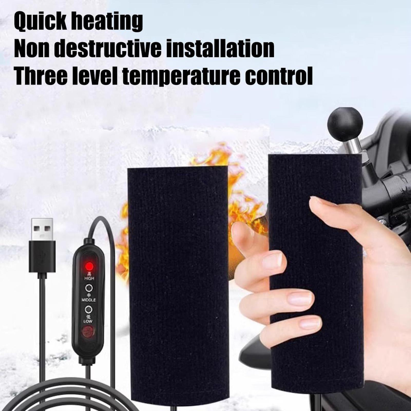 USB Heated Motorcycle Grips 3  - Handlebar Grip Heated avis et prix