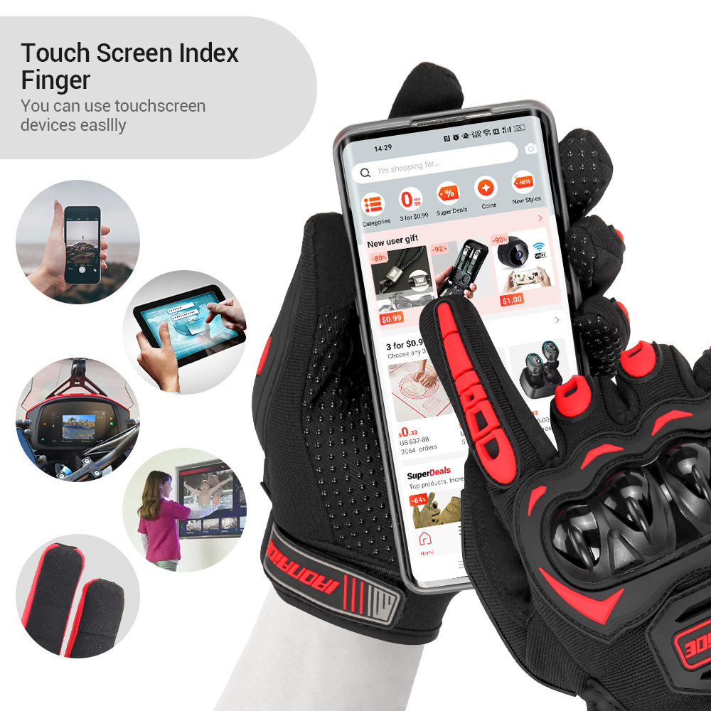 Motorcycle Gloves Wearable Mot - Motorcycle Gear Full Set avis et prix