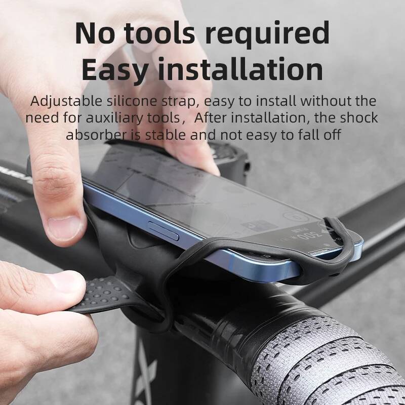 Universal Silicone Bike Bicycl - Phone Mount Handlebar avis et prix