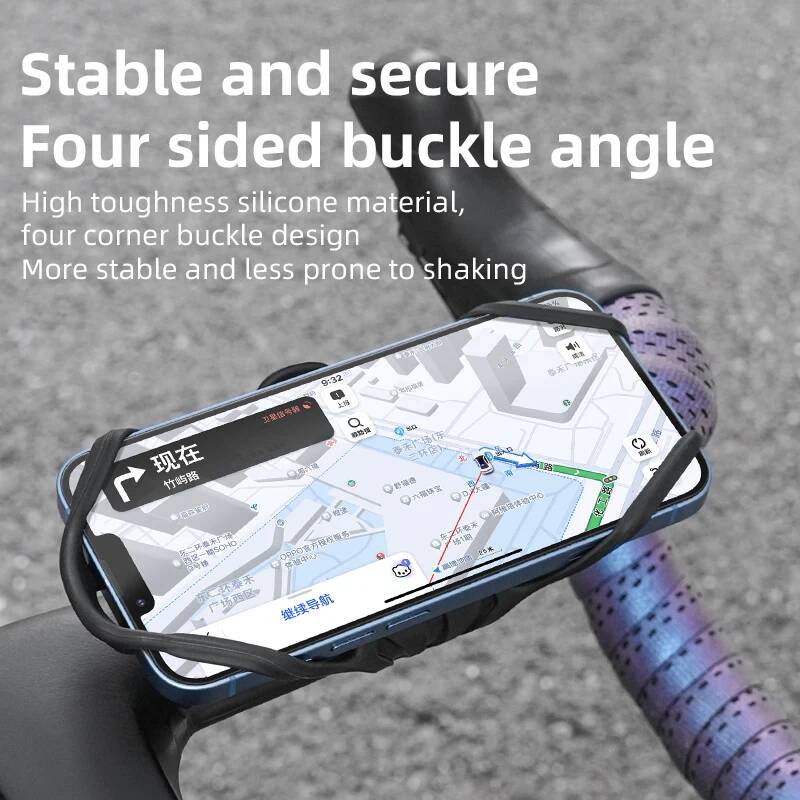 Universal Silicone Bike Bicycl - Phone Mount Handlebar avis et prix