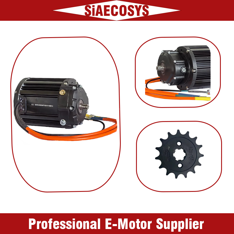 4000W Mid Drive Motor Kit with - Motorcycle Gear Ratings avis et prix