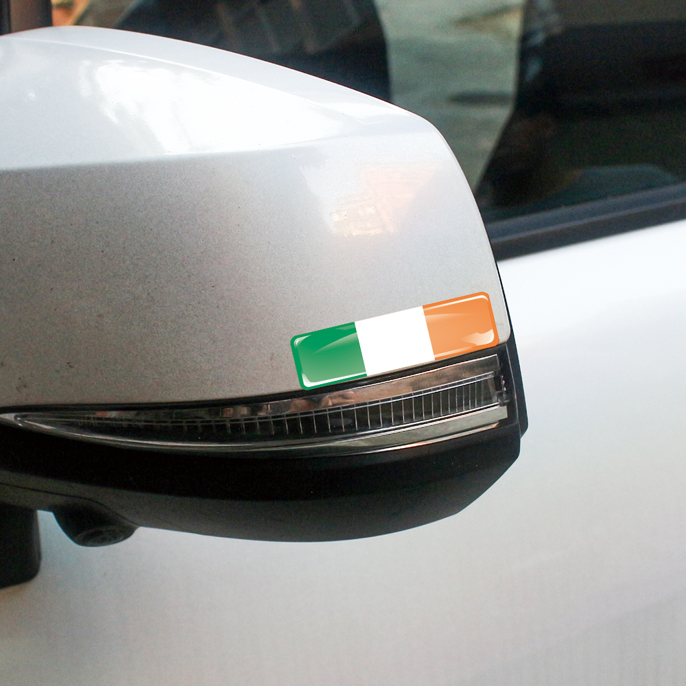 Ireland Flag 3D Epoxy Resin De - Motorcycle Gear Ireland avis et prix