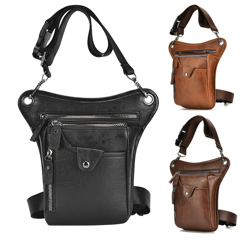 Vintage Men Waist Fanny Pack D - Motorcycle Gear Backpack avis et prix