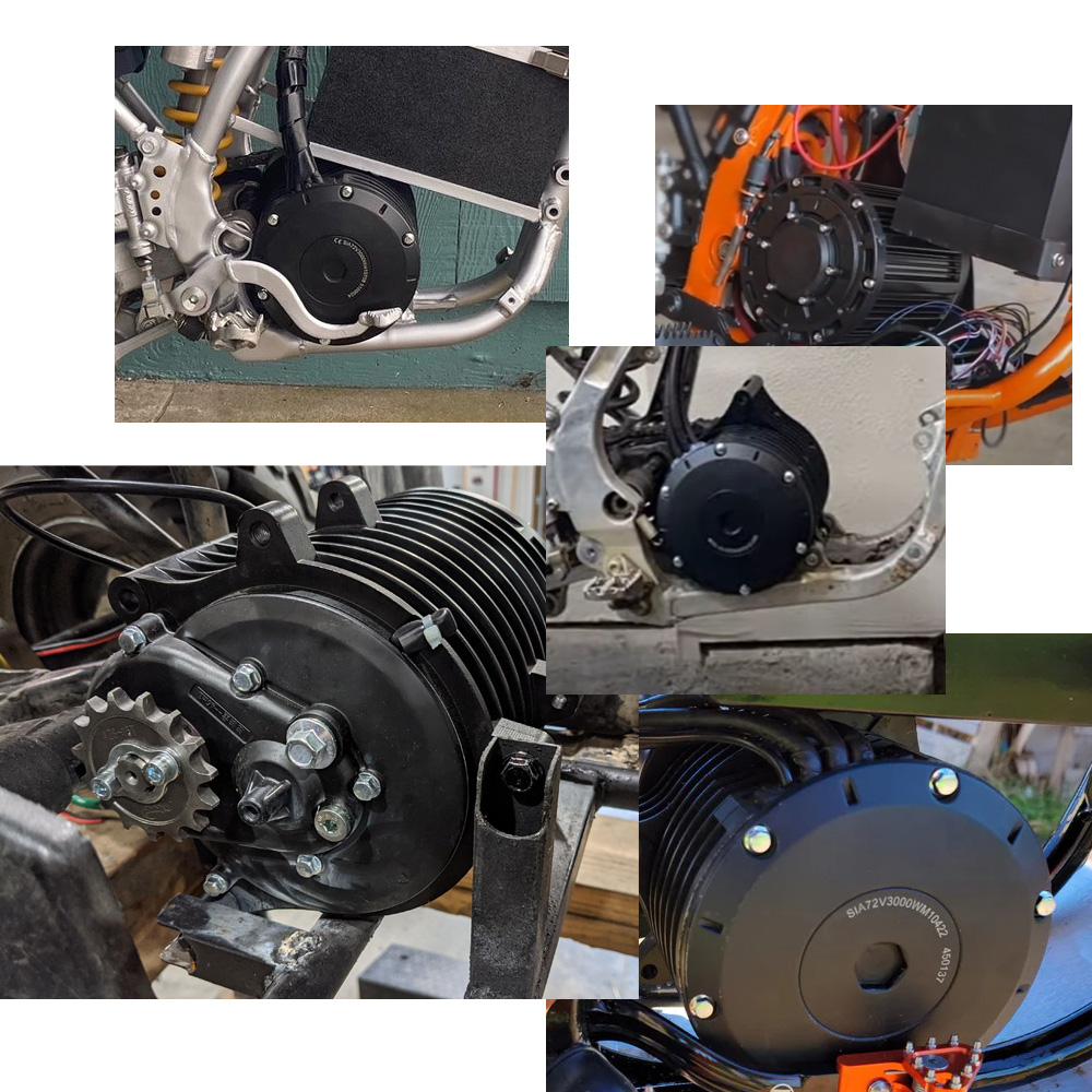 QS 4000w Central MOTOR Electri - Motorcycle Gear Ratings avis et prix