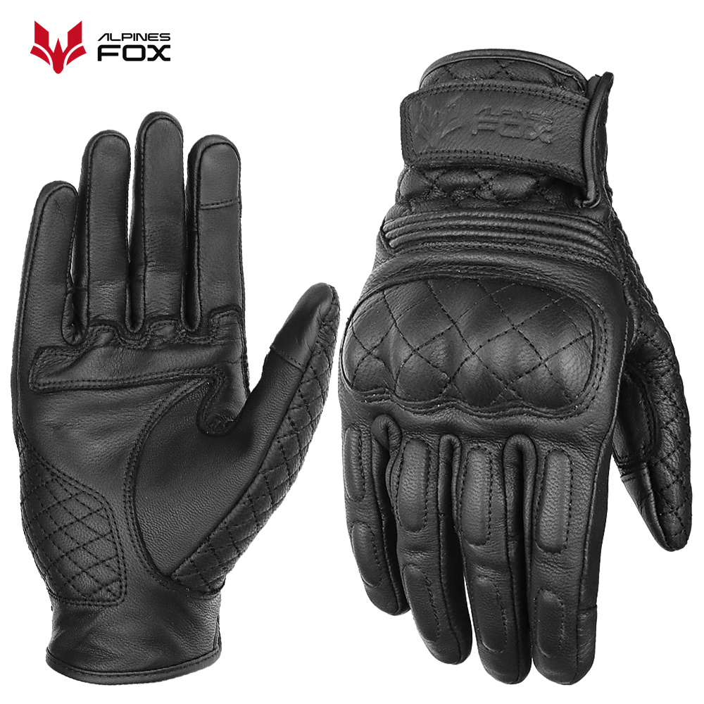 Retro Motorcycle Gloves Real L - Motorcycle Gear Fox avis et prix