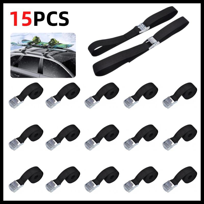 10PCS 40cm Black Buckle Tie-Do - Motorcycle Gear Backpack avis et prix
