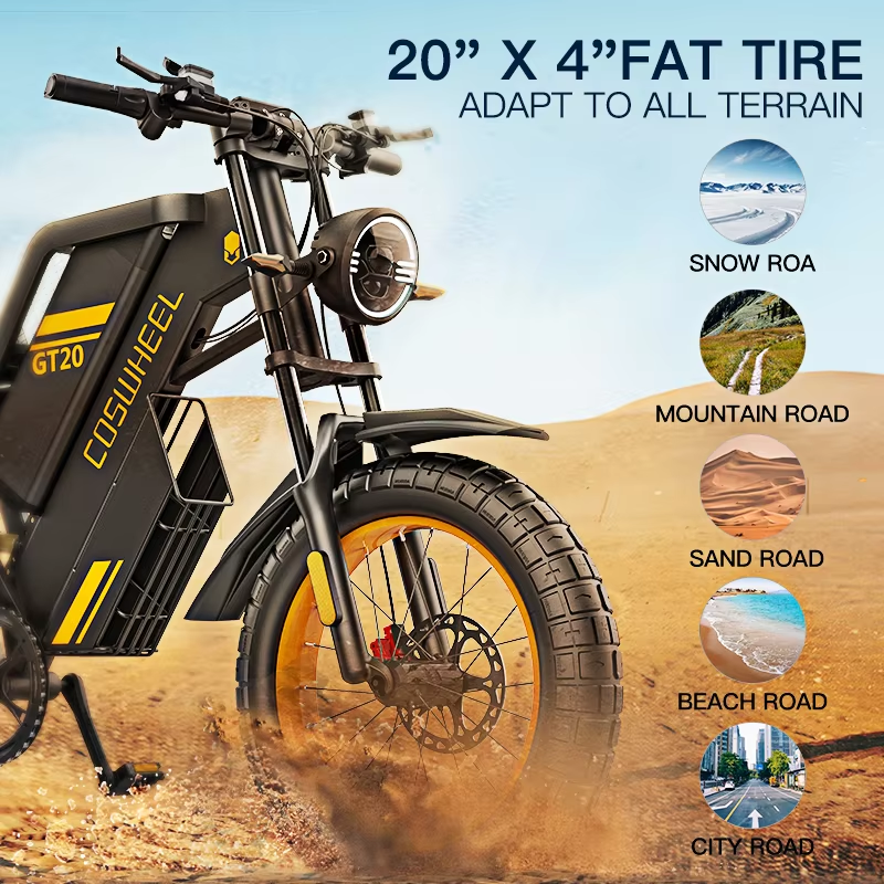 Coswheel Electric bike for Adu - Motorcycle Gear Ratings avis et prix