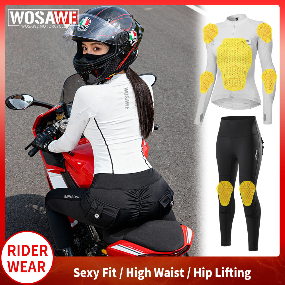 WOSAWE Women Motorcycle Jacket - Motorcycle Gear Full Set avis et prix