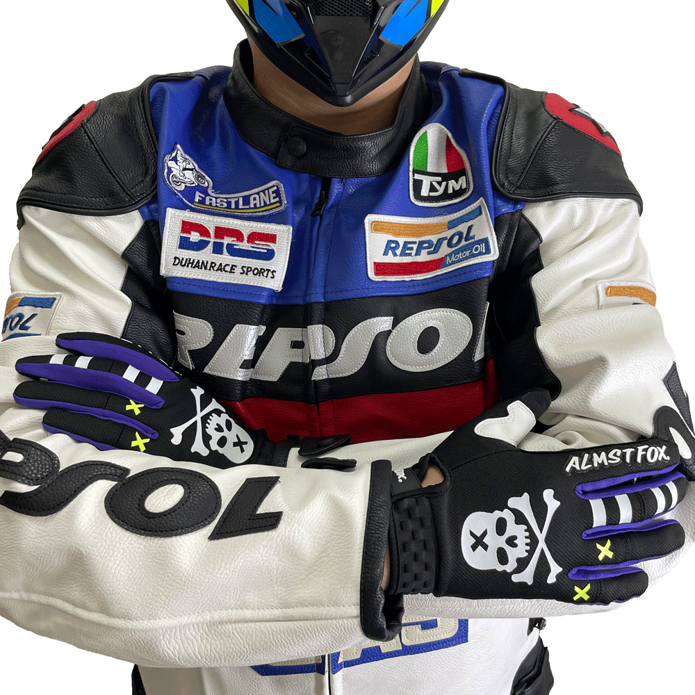 Almst Fox Skull Motorcycle Glo - Motorcycle Gear Fox avis et prix