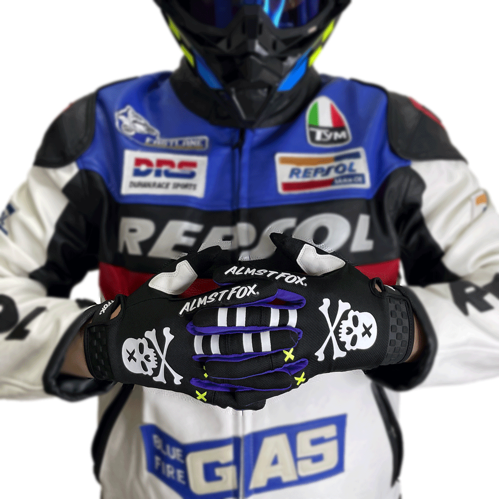 Almst Fox Skull Motorcycle Glo - Motorcycle Gear Fox avis et prix