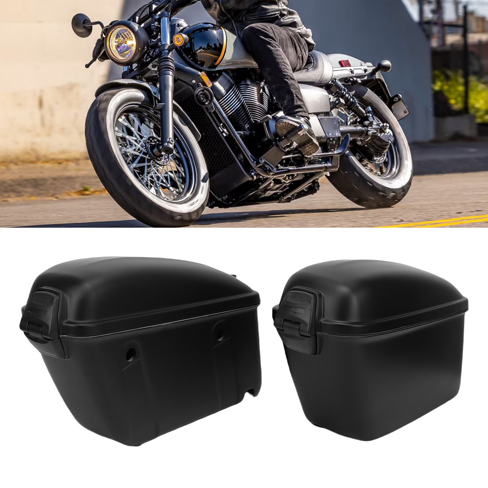 22L Motorcycle Hard Saddle Bag - Motorcycle Gear Backpack avis et prix